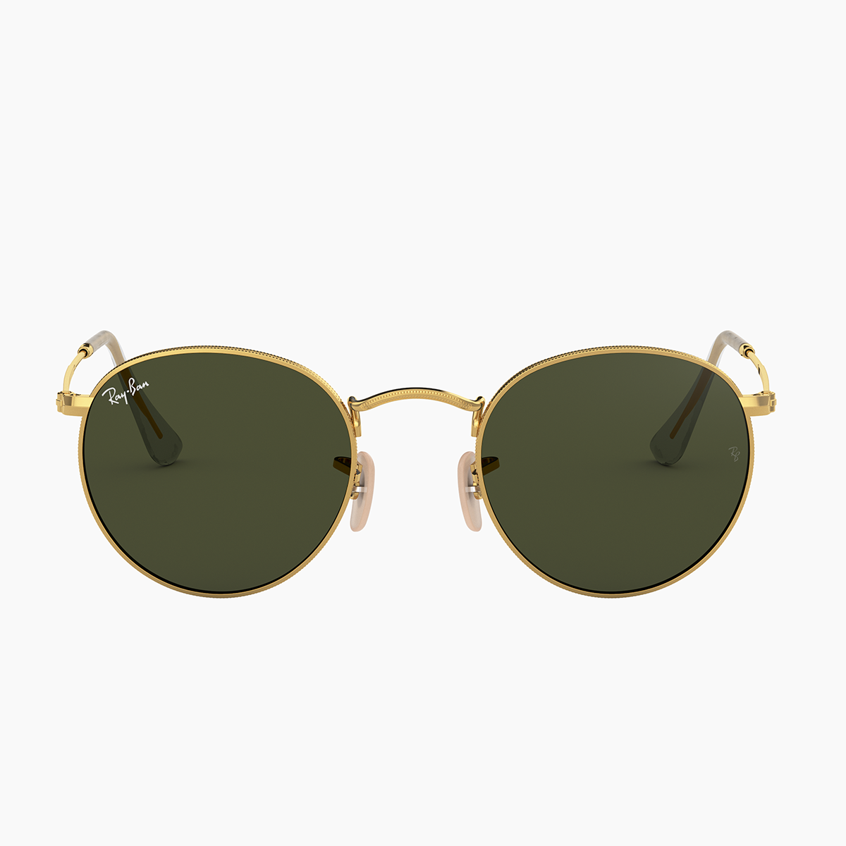Alternative view of RAY-BAN RB3447 - Round metal 001 - Oro arista