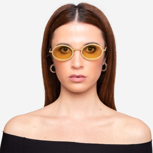 Alternative view of SWAROVSKI SK0340-32L ORO/ROVIEX SPECCHIATO
