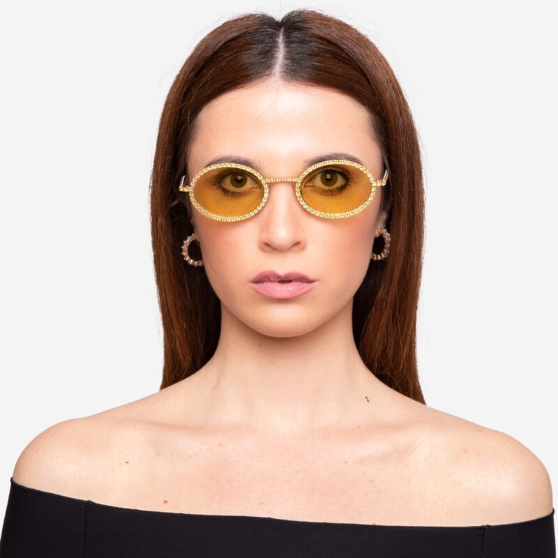 SWAROVSKI SK0340-32L ORO/ROVIEX SPECCHIATO - immagine 2