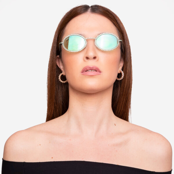 Alternative view of SWAROVSKI SK0340-08N ANTRACITE LUC/VERDE