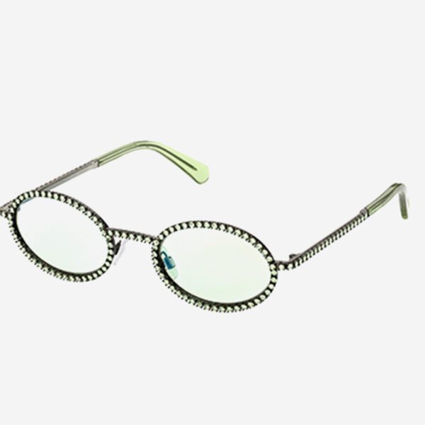 SWAROVSKI SK0340-08N ANTRACITE LUC/VERDE