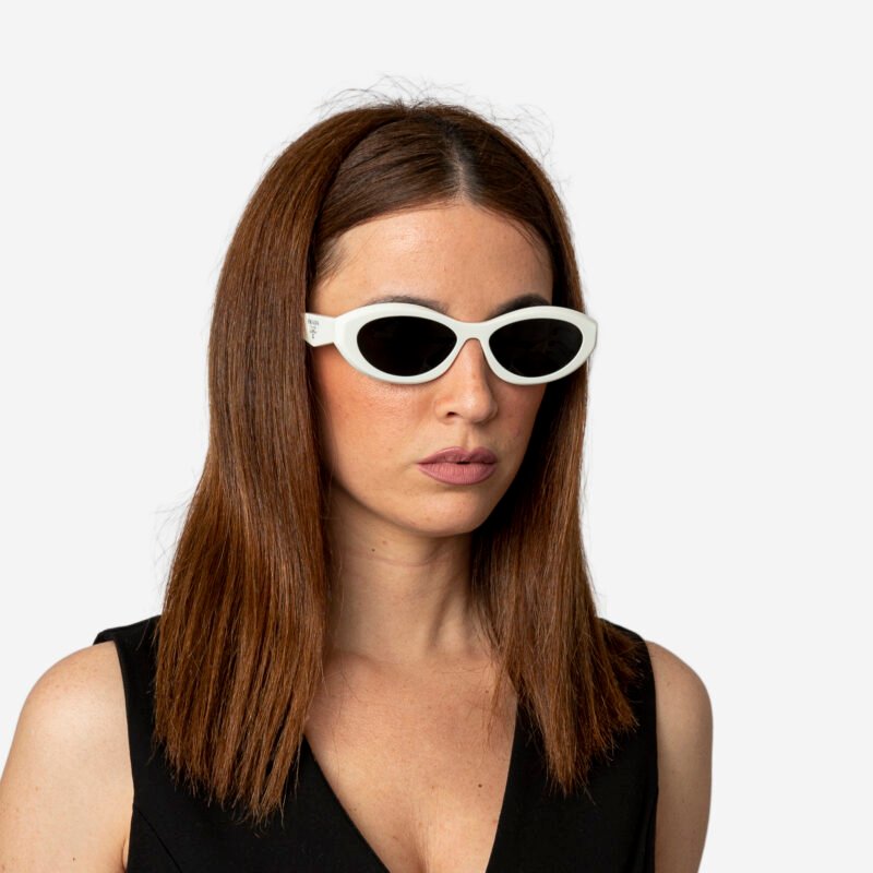 PRADA 0PR 26ZS-17K08Z - Nero/bianco talco - immagine 3