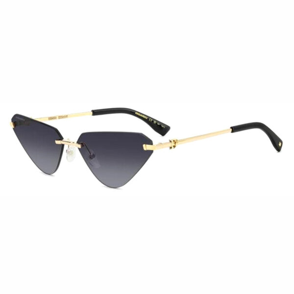 DSQUARED2 D2 0108/S-RHL-GOLD BLACK
