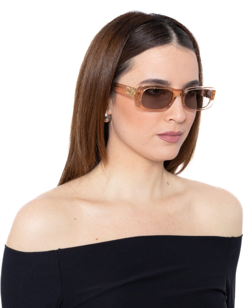 MIU MIU 0MU 08ZS - 11T40F - Sabbia trasparente - immagine 3