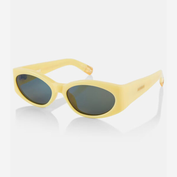 JACQUEMUS Les lunettes Ovalo - pole yellow