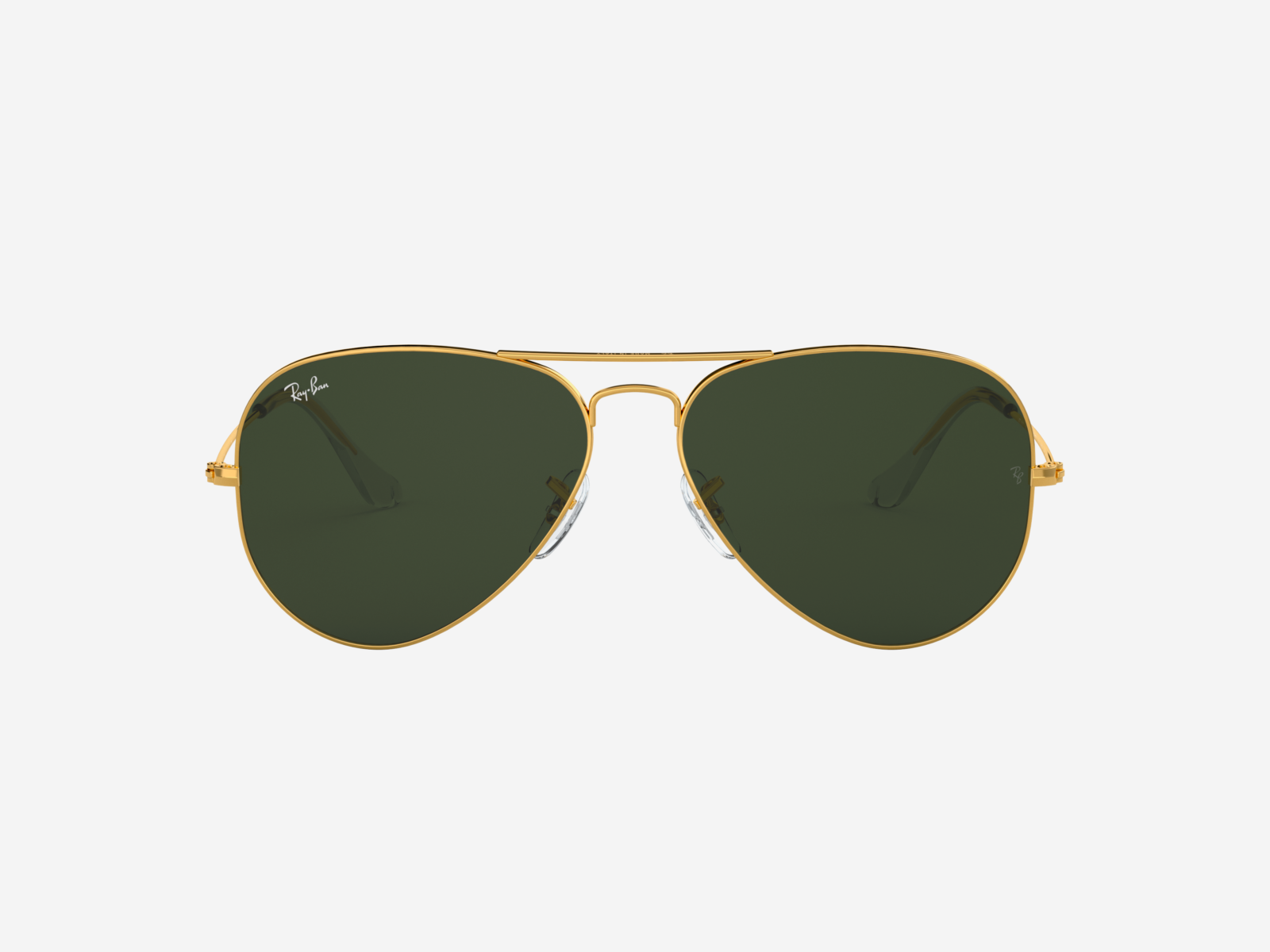 Alternative view of Ray-Ban RB3025 - Aviator large metal 001 - Oro