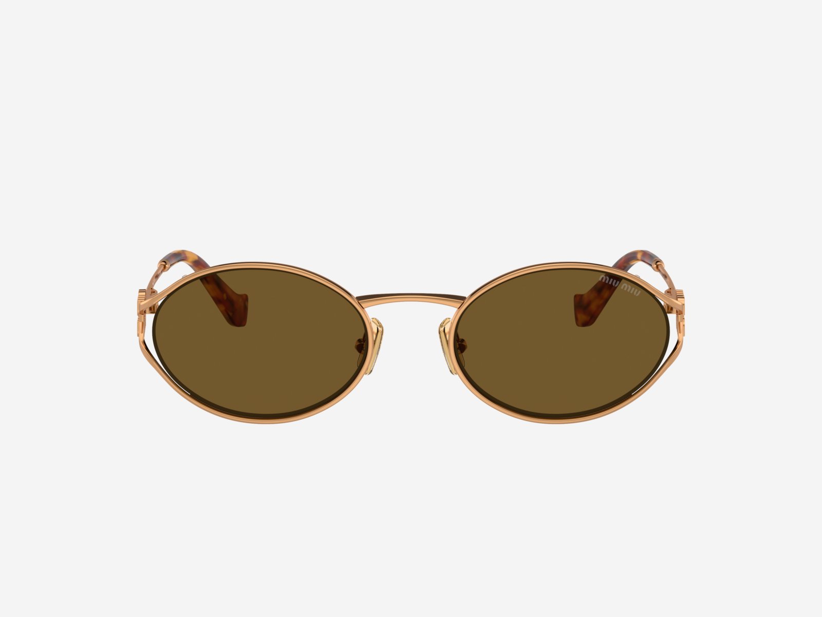 Alternative view of MIU MIU 0MU 52YS – 7OE01T - Oro ottone