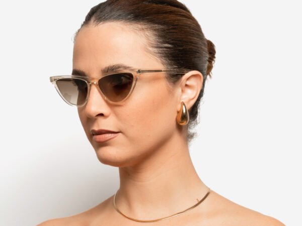 Alternative view of Occhiali da sole SAINT LAURENT SL 550 SLIM – 005