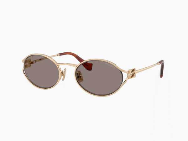 Occhiali da sole Miu-Miu MU 52YS ZVN80Q - Oro pallido