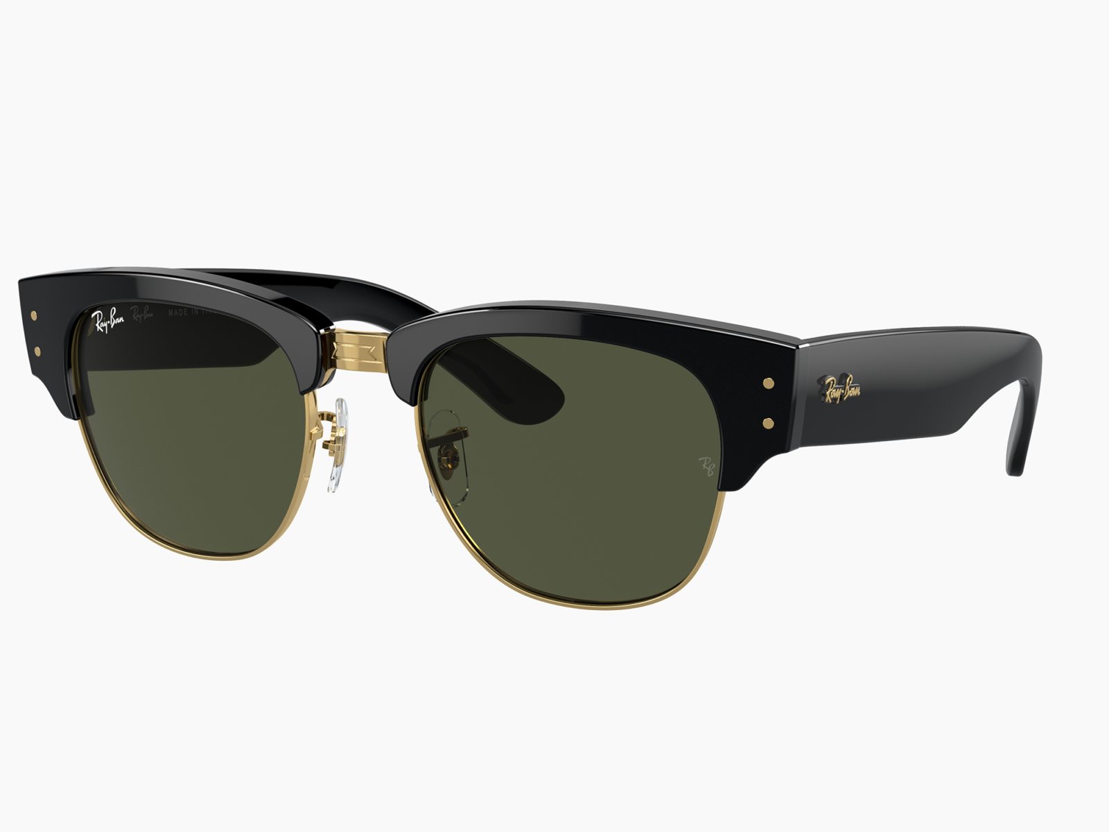 Ray-Ban RB0316S - Mega clubmaster 901/31 - Nero su oro