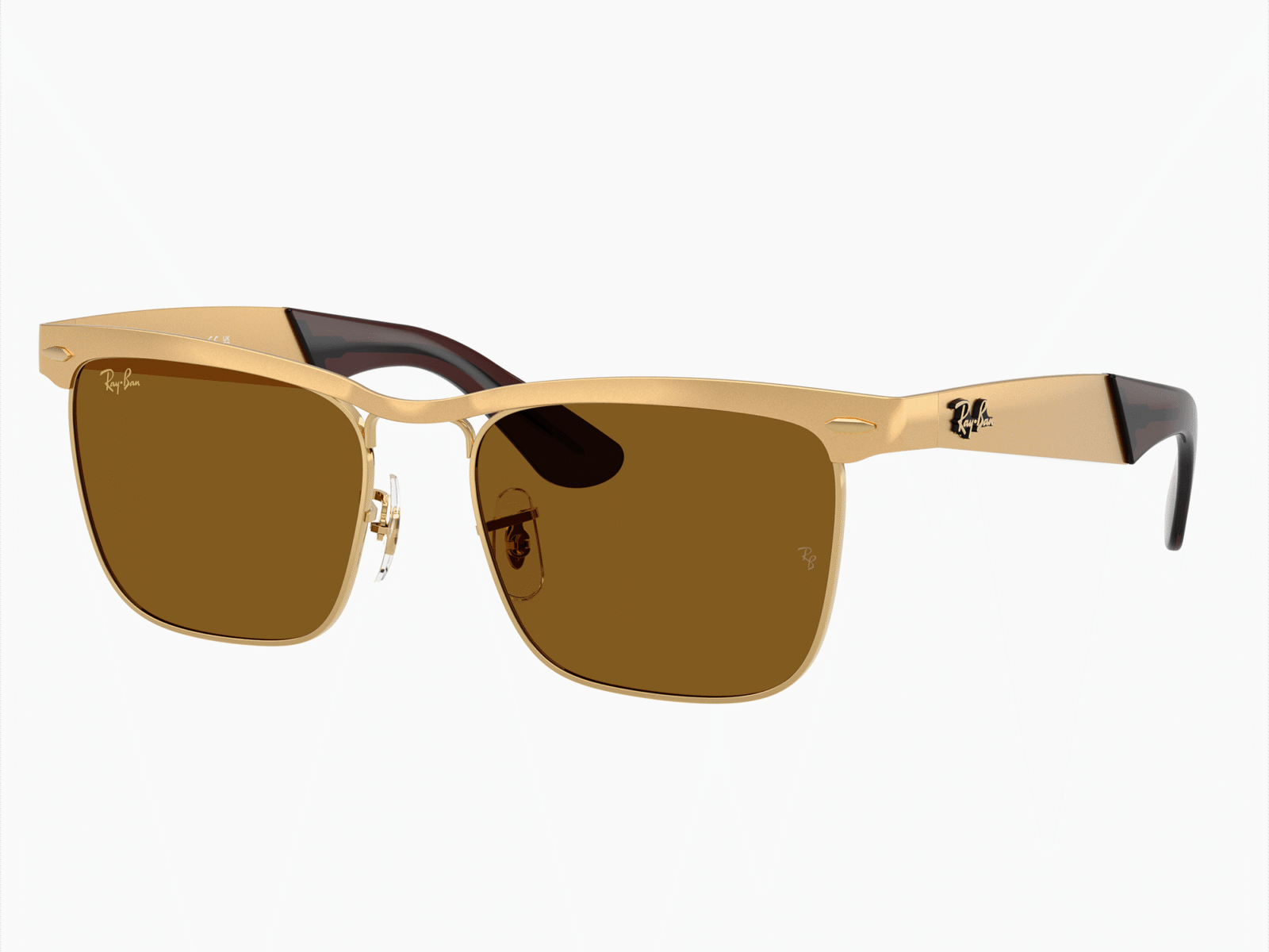 Ray-Ban RB3875 - Wayfarer deluxe 927631 - Sandblasted legend oro