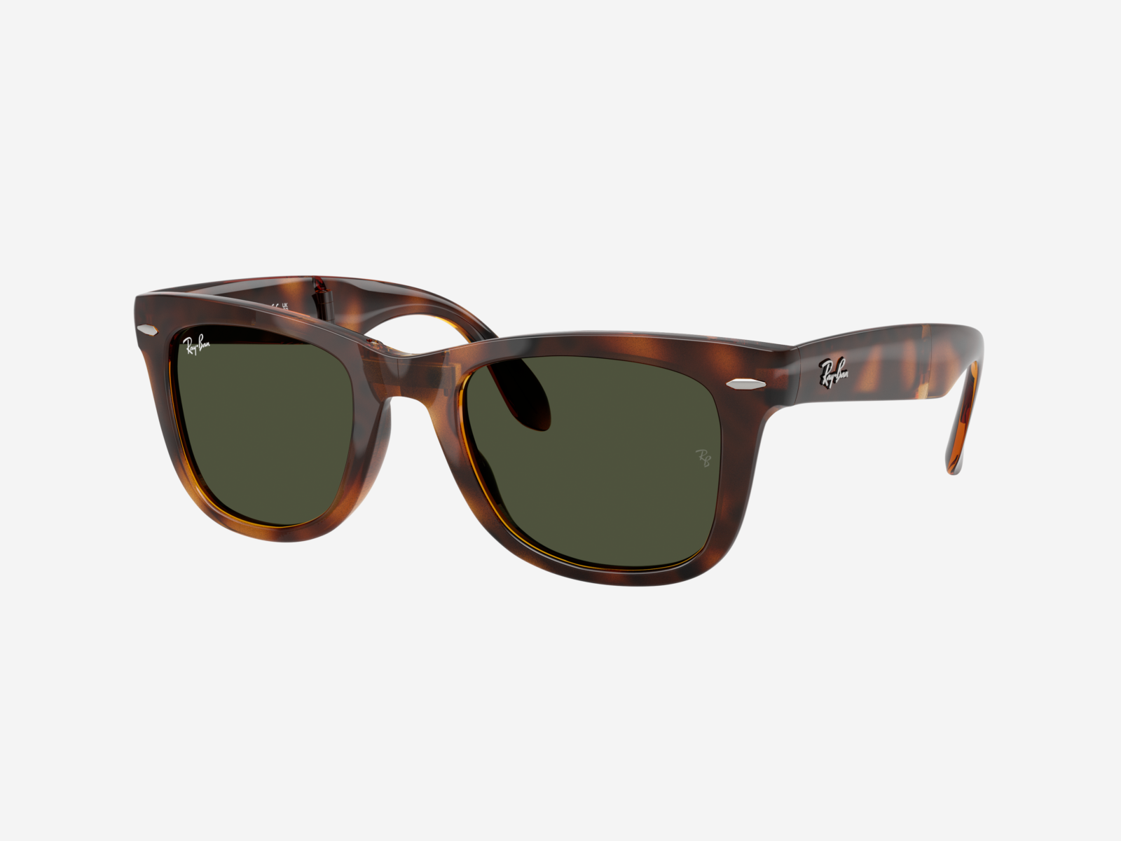 Ray-Ban RB4105 - Folding wayfarer 710/31 - Havana