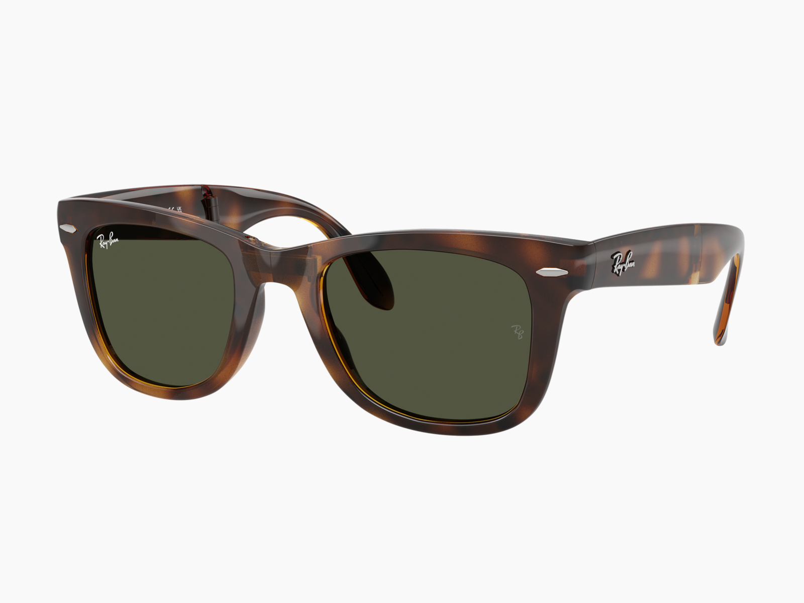 Ray-Ban RB4105 - Folding wayfarer 710/31 - Havana