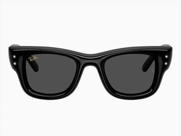 Alternative view of Ray-Ban Wayfarer Puffer RB4940B 686487 - Nero e strass