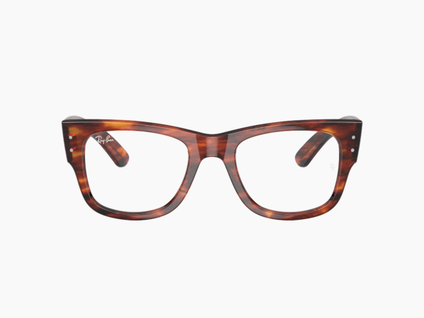 Alternative view of Occhiali da vista Ray-Ban RX0840V - Mega wayfarer 2144 - Striato havana