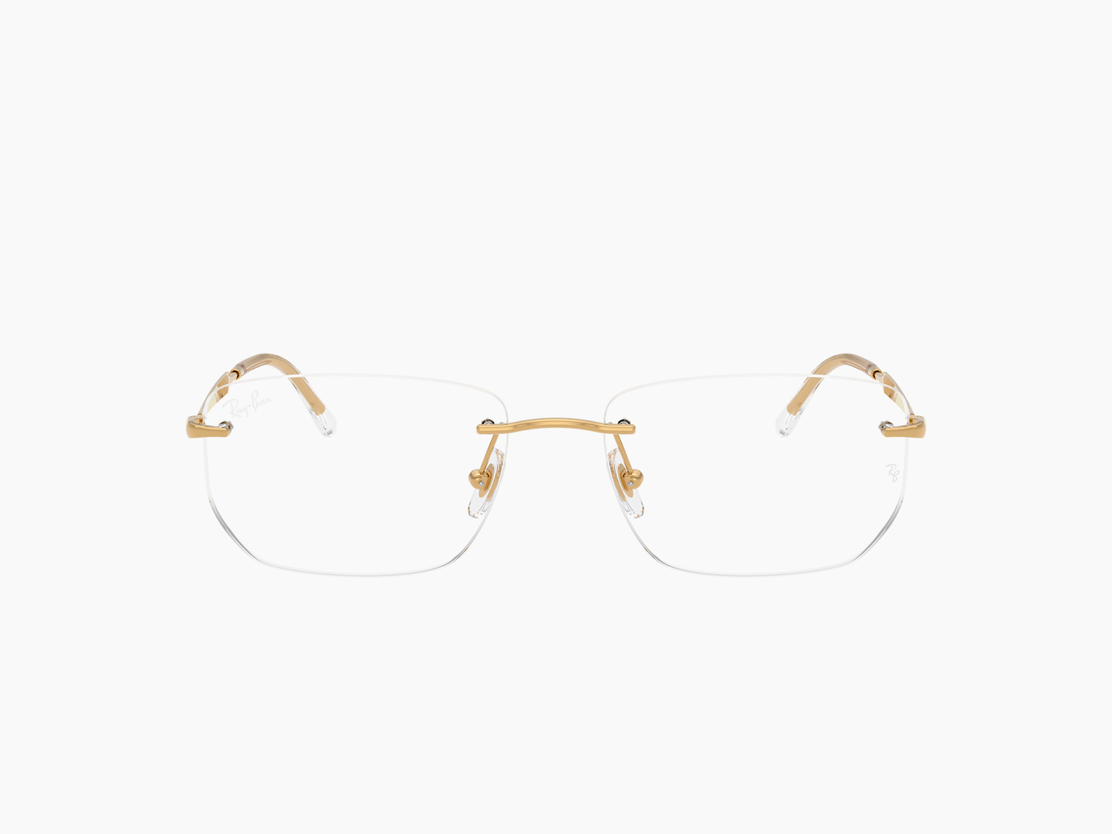 Alternative view of Occhiali da vista Ray-Ban RX3768V 2500 - Oro arista