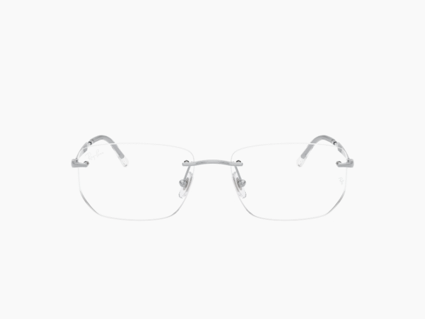 Alternative view of Occhiali da vista Ray-Ban RX3768V 2501 - Argento