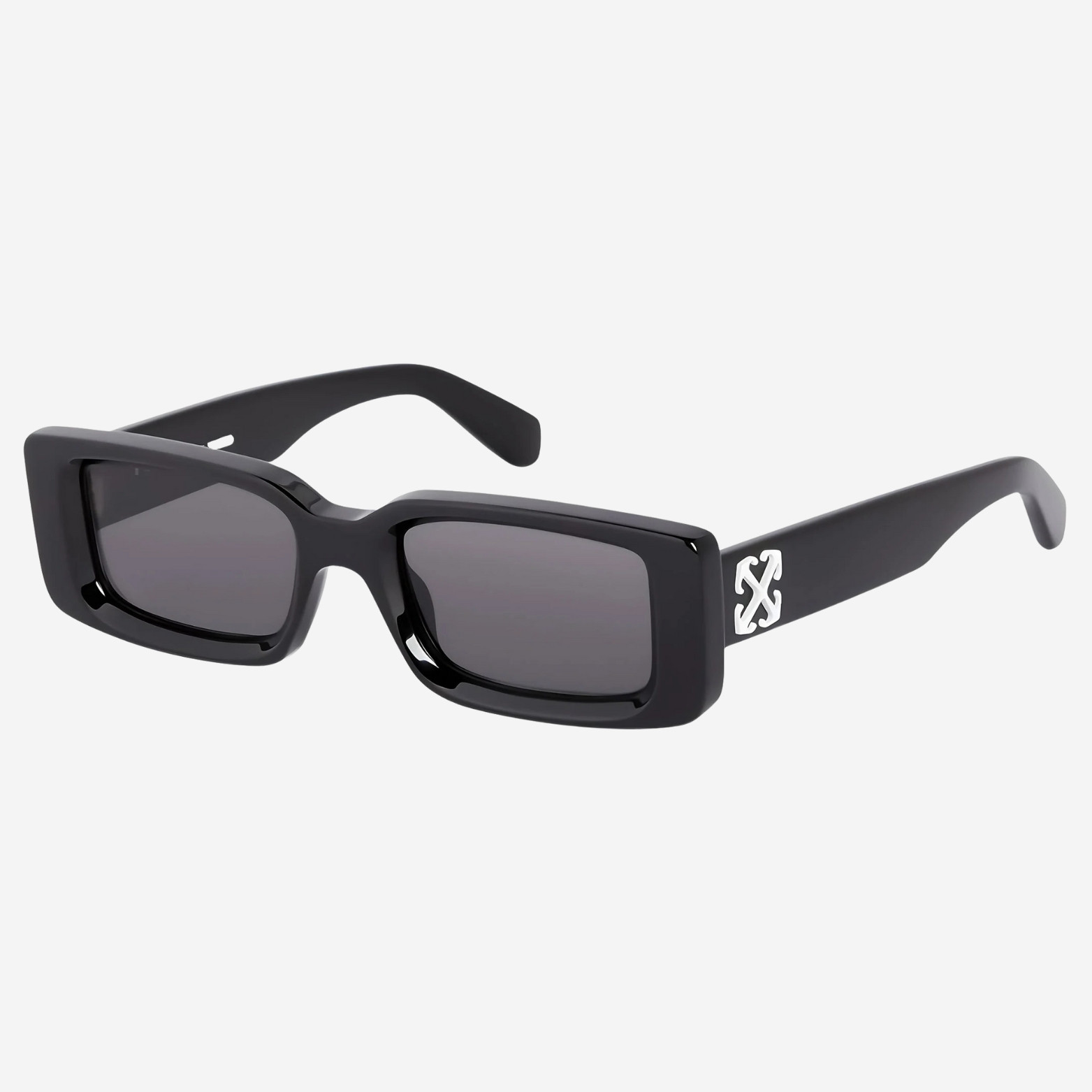 Off-White Arthur Sunglasses Black Dark Grey