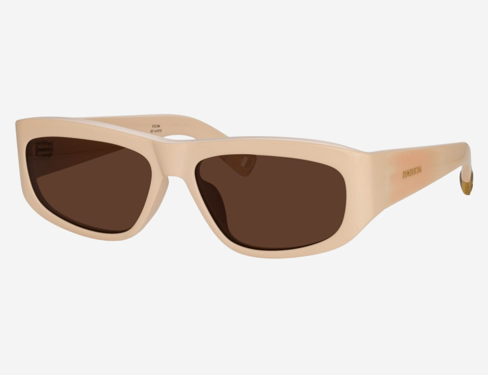 JACQUEMUS Les lunettes Pilota Light Beige