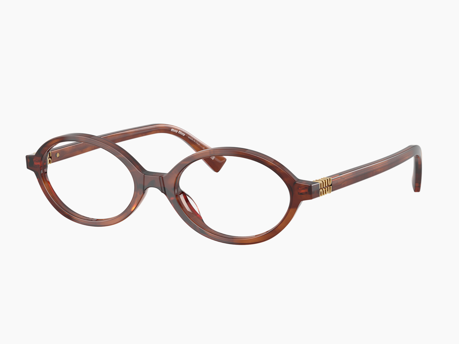 MIU MIU MU 01XV - 26E1O1 - Tabacco striato