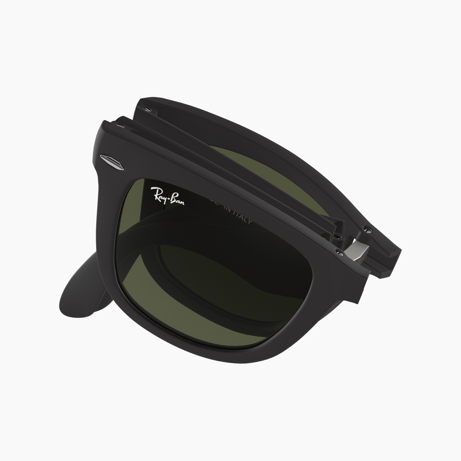 Ray-Ban RB4105 - Folding wayfarer 601S - Nero - immagine 3