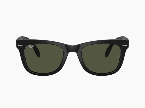 Alternative view of Ray-Ban RB4105 - Folding wayfarer 601S - Nero