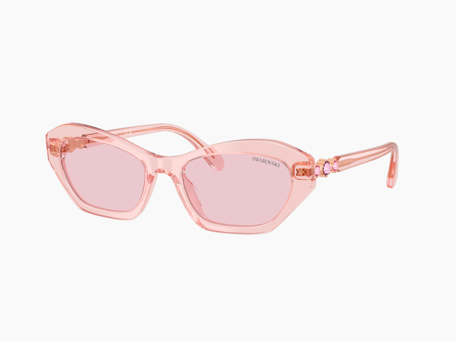 Swarovsky SK6048 1070P5 - Rosa trasparente