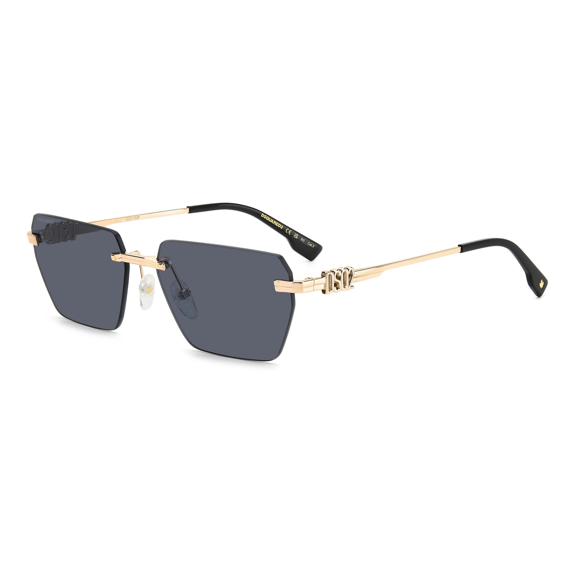 Dsquared2 D2 0102/S - 807 2K Nero