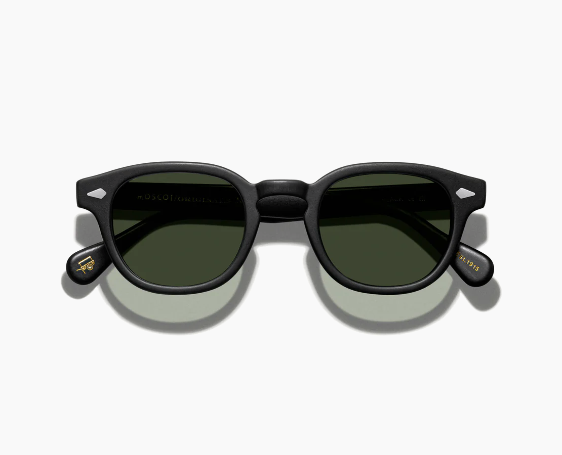 Alternative view of Moscot LEMTOSH SUN - Matte Black