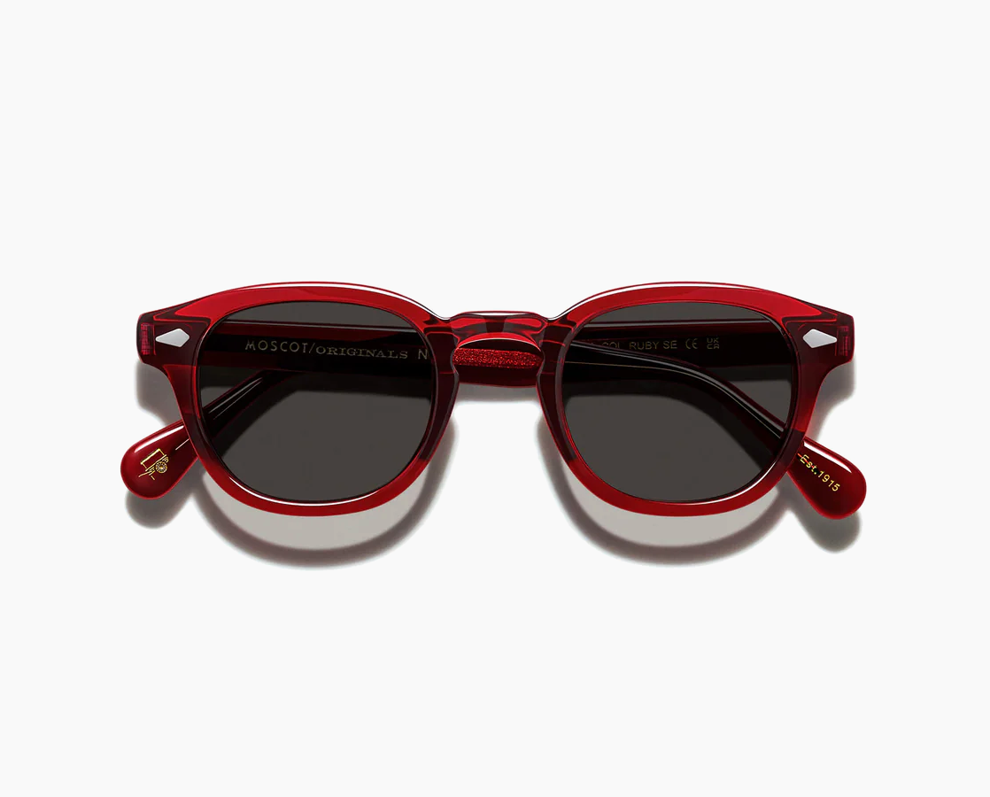 Alternative view of Moscot LEMTOSH SUN - Ruby