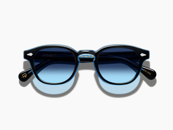 Alternative view of Moscot LEMTOSH SUN 110 - Denim Blue