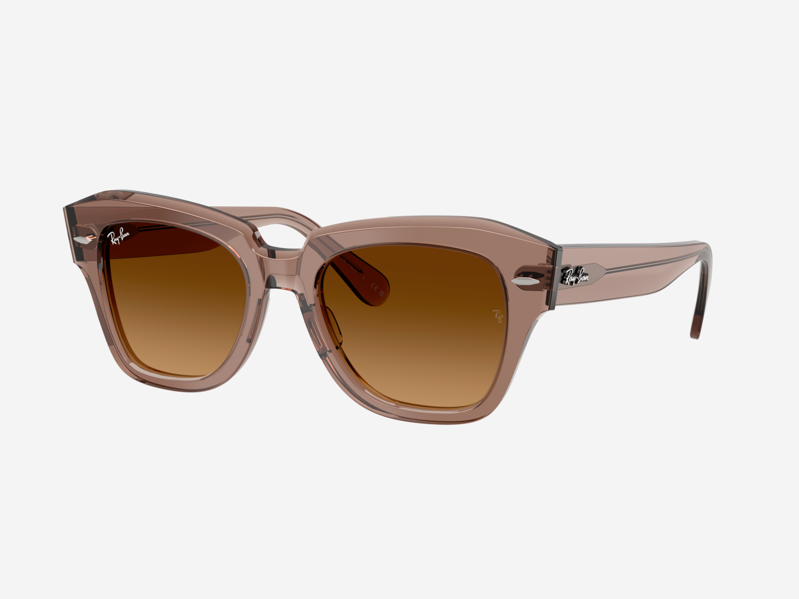 RayBan 0RB2186 - State street 682785 - Marrone chiaro trasparente