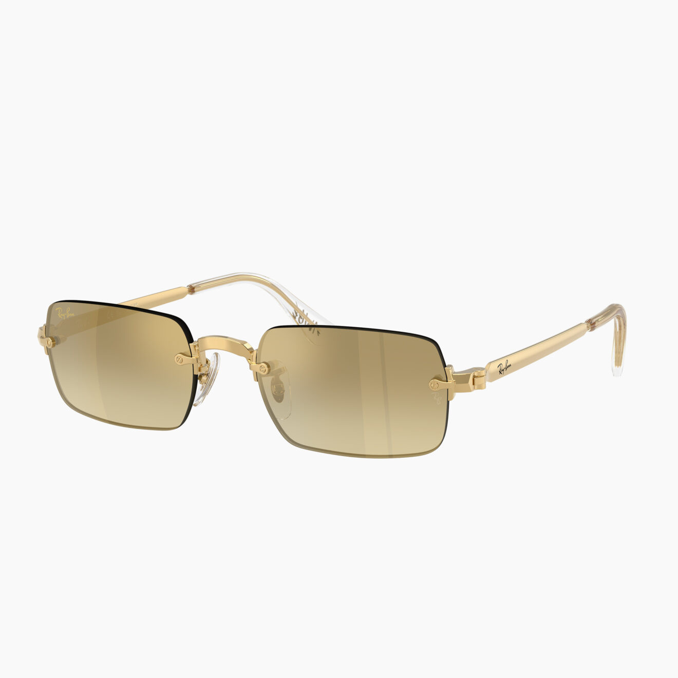Occhiale da sole Ray-Ban by A$AP Rocky RB3928 001/7I - Oro arista