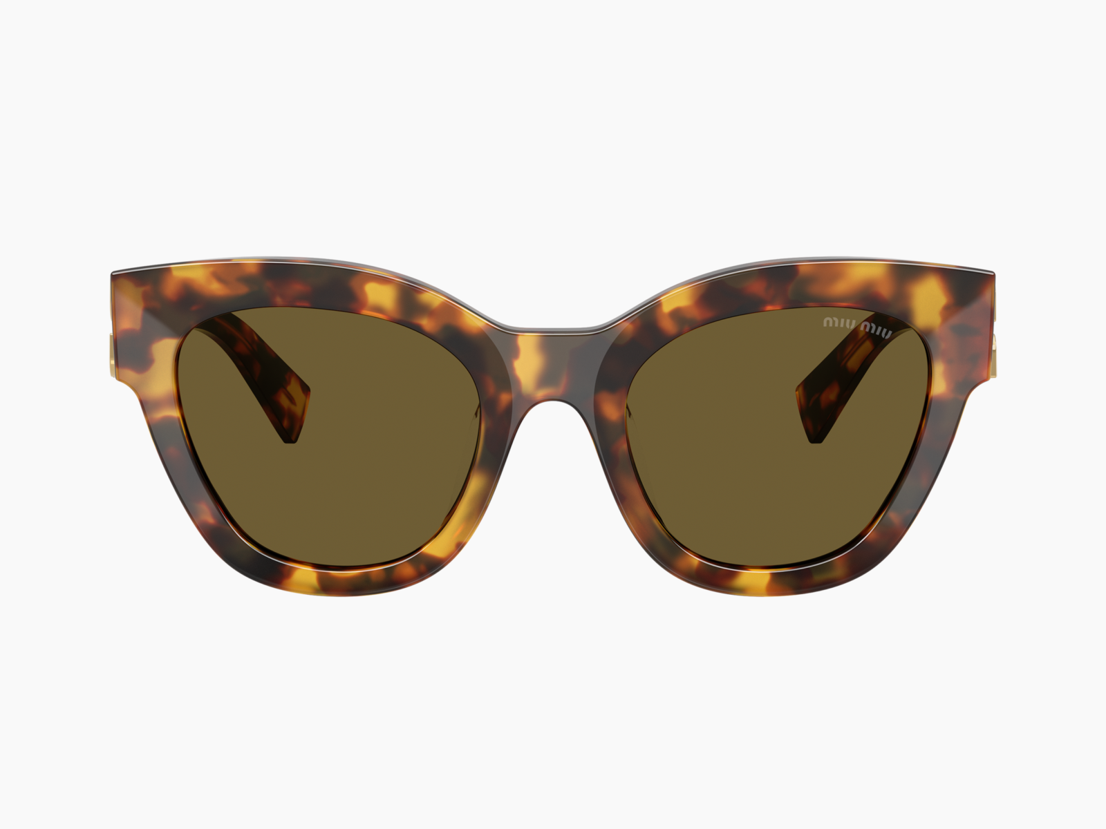 Alternative view of Miu Miu MU 01YS - 14L09Z - Havana miele