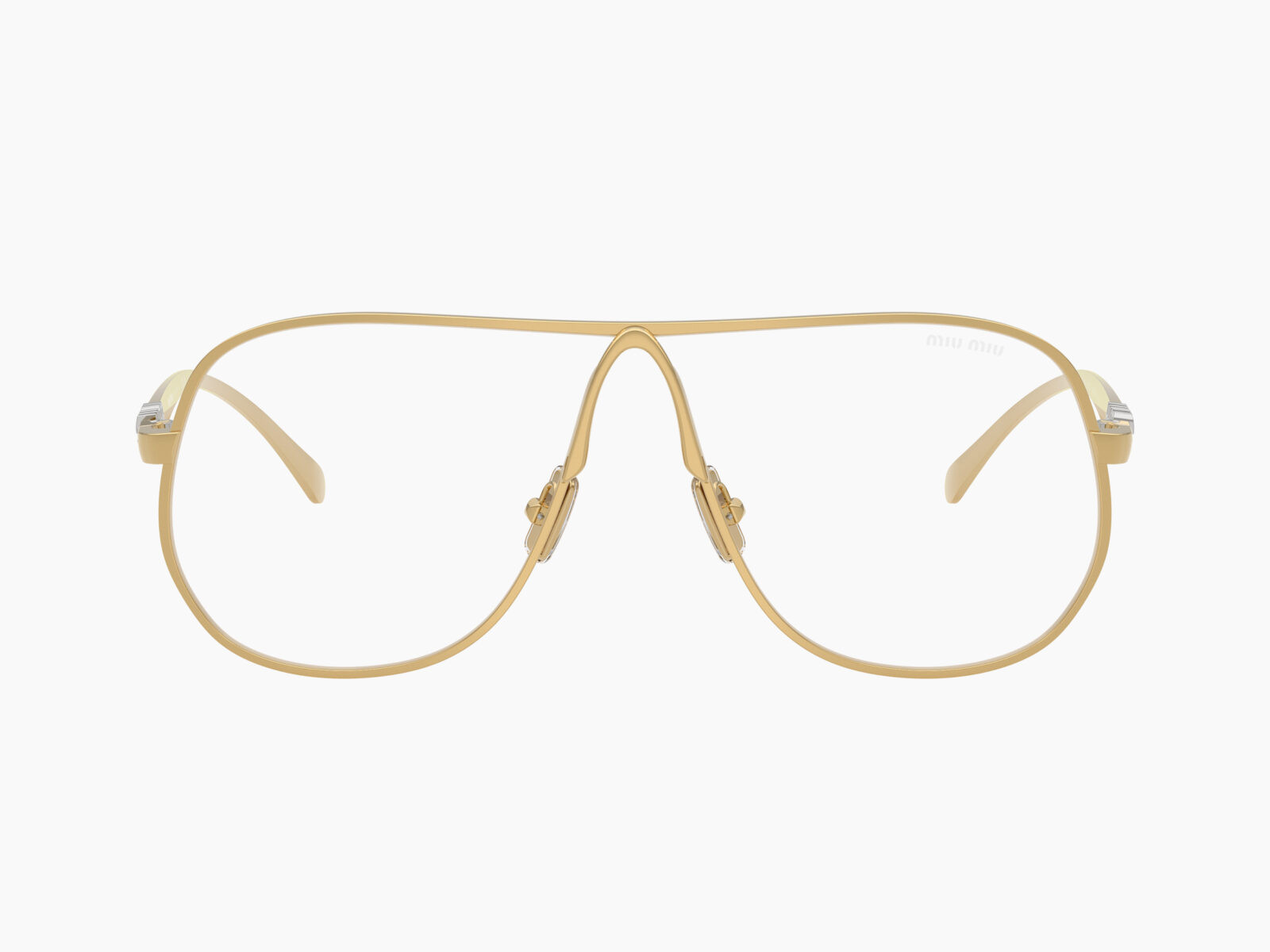 Alternative view of Occhiali da sole Miu Miu MU A56S 5AK08N - Oro