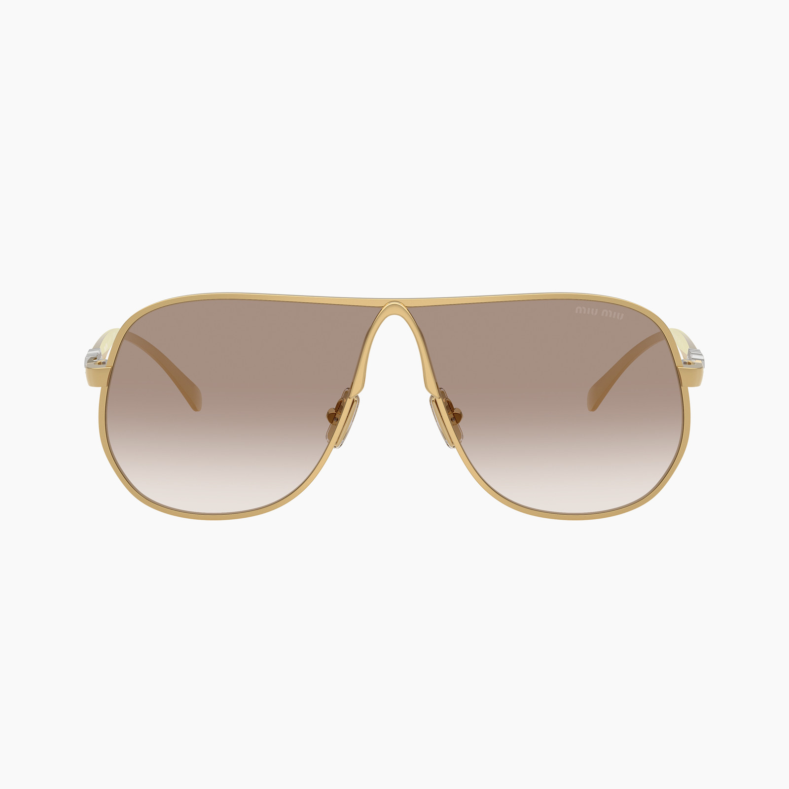 Occhiali da sole Miu Miu MU A56S 5AK90L - Oro - immagine 2