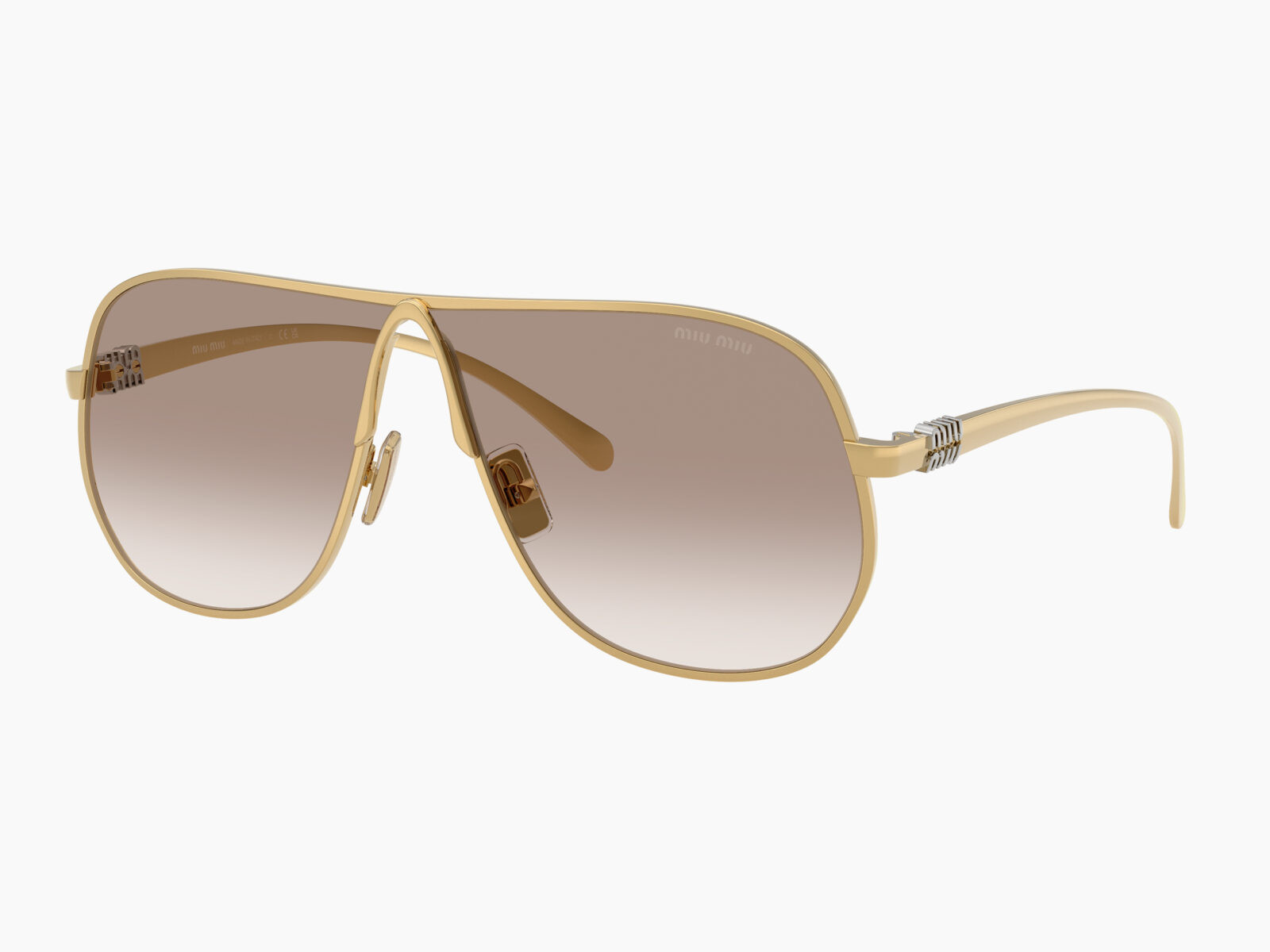 Occhiali da sole Miu Miu MU A56S 5AK90L - Oro