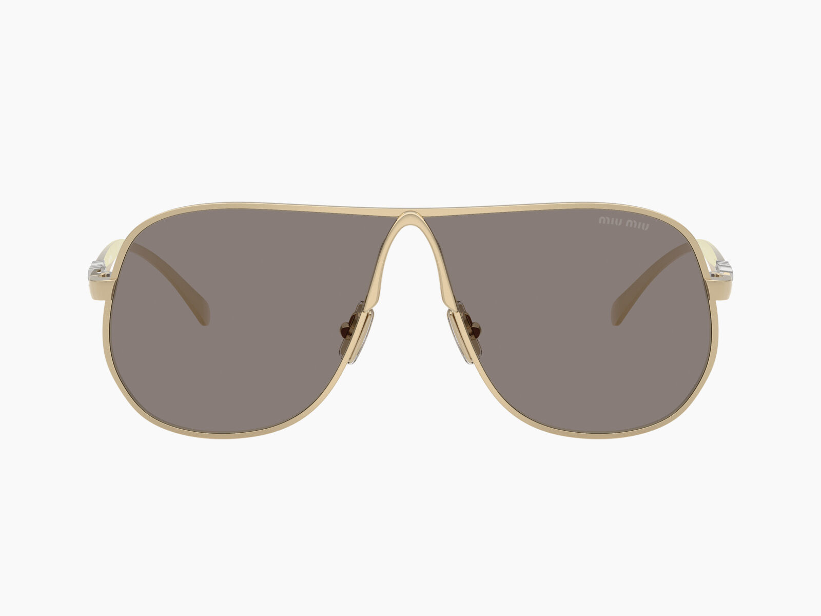 Alternative view of Occhiali da sole Miu Miu MU A56S ZVN80Q - Oro pallido