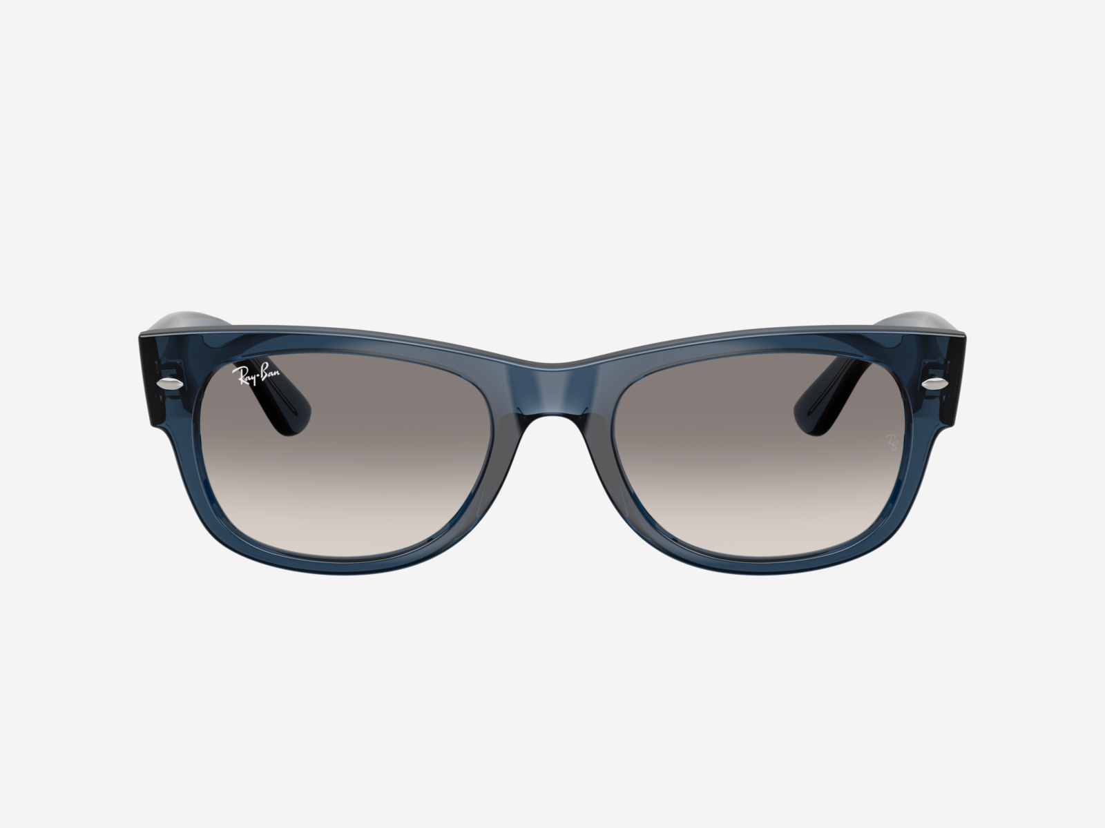 Alternative view of RayBan 0RB0832S - Mega wayfarer II 684532 - Blu scuro trasparente