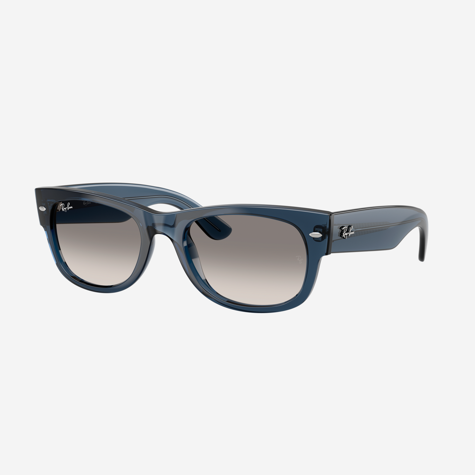 RayBan 0RB0832S - Mega wayfarer II 684532 - Blu scuro trasparente