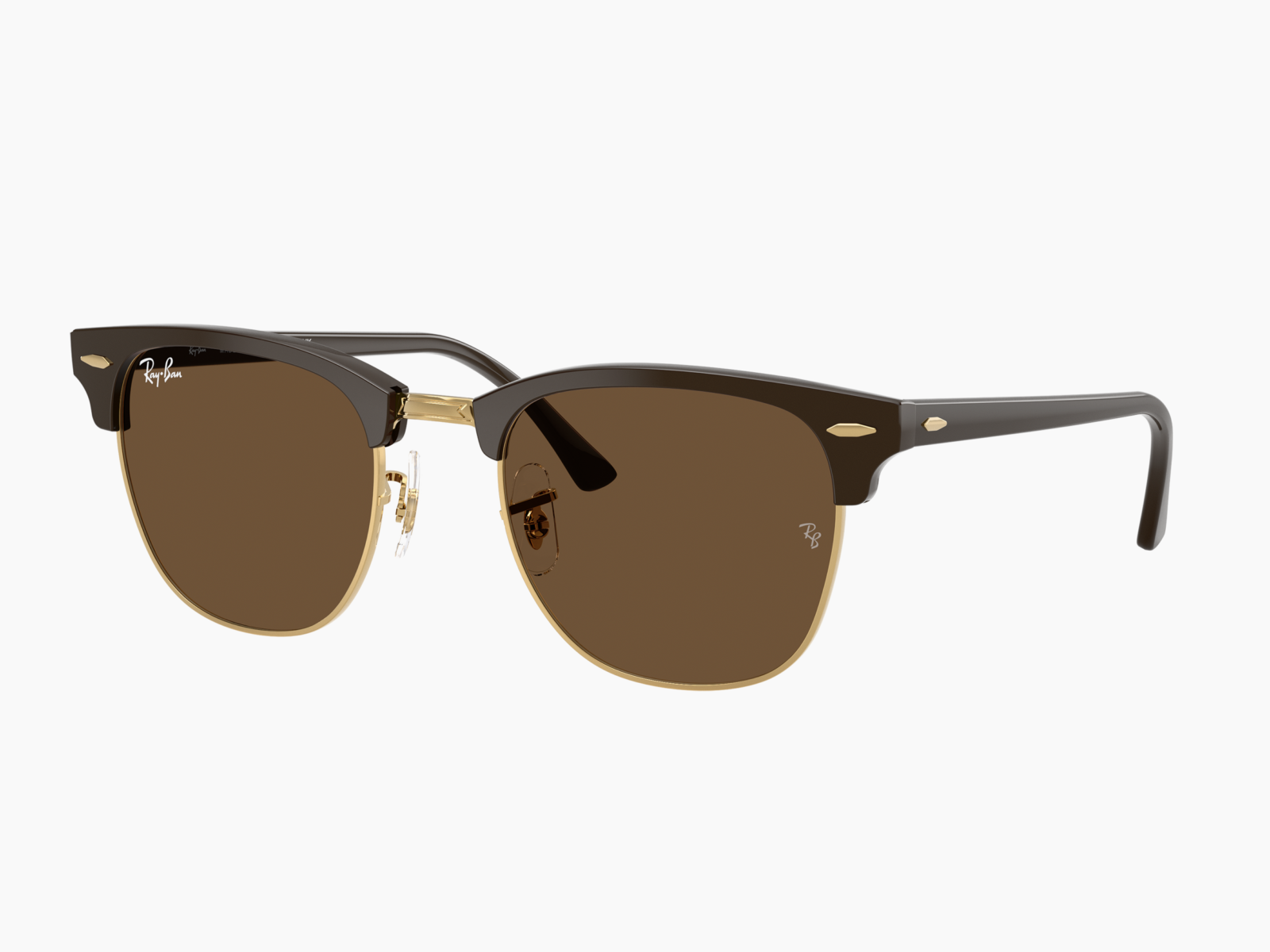 Ray-Ban RB3016 - Clubmaster 687853 - Marrone & oro