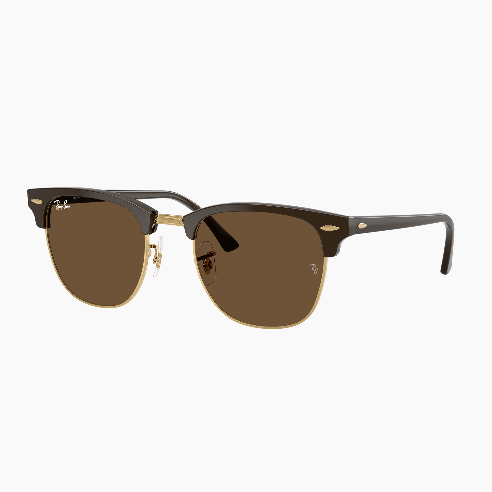 Ray-Ban RB3016 - Clubmaster 687853 - Marrone & oro