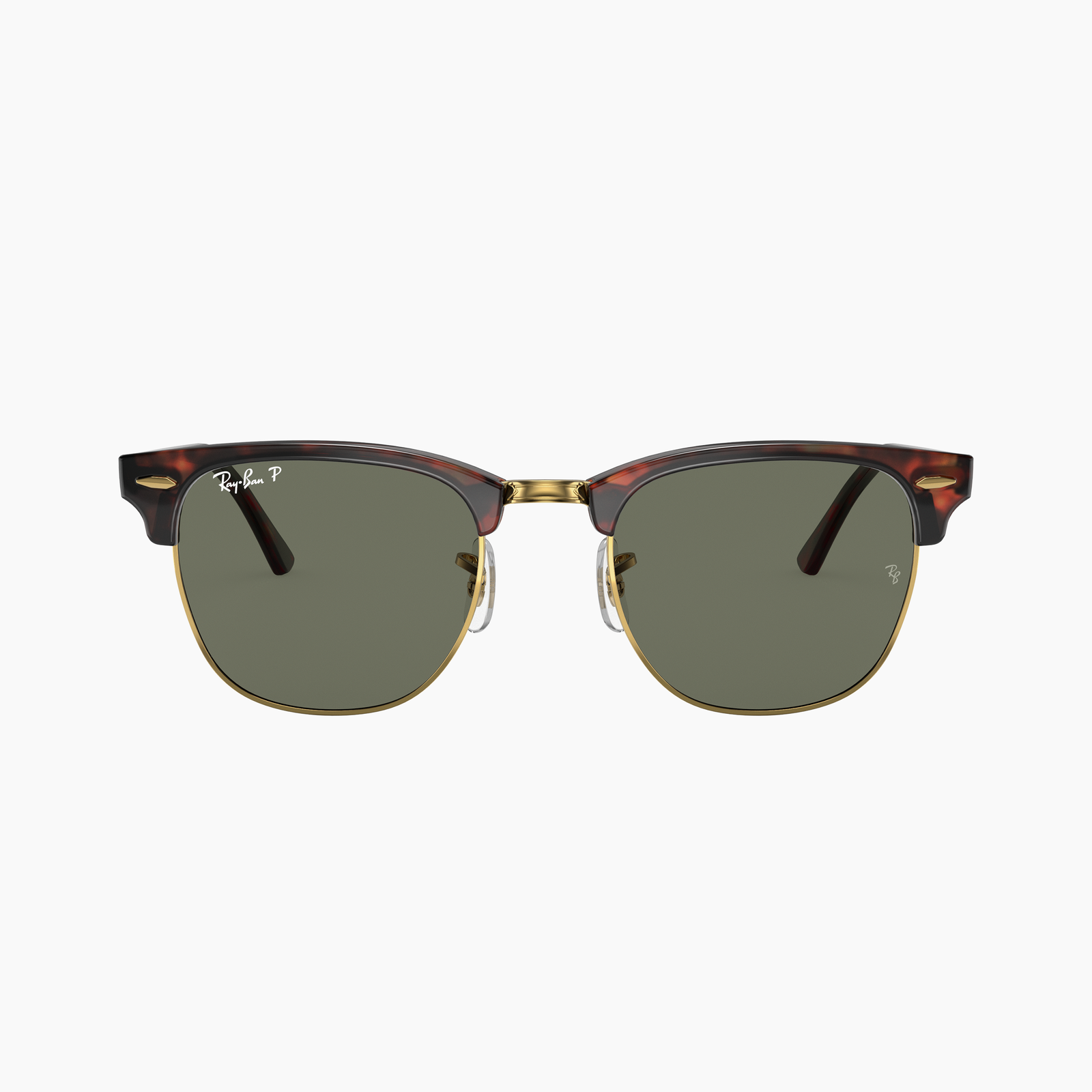 Ray-Ban Clubmaster RB3016 990/58 - Tartarugato su oro Polarizzato - immagine 2