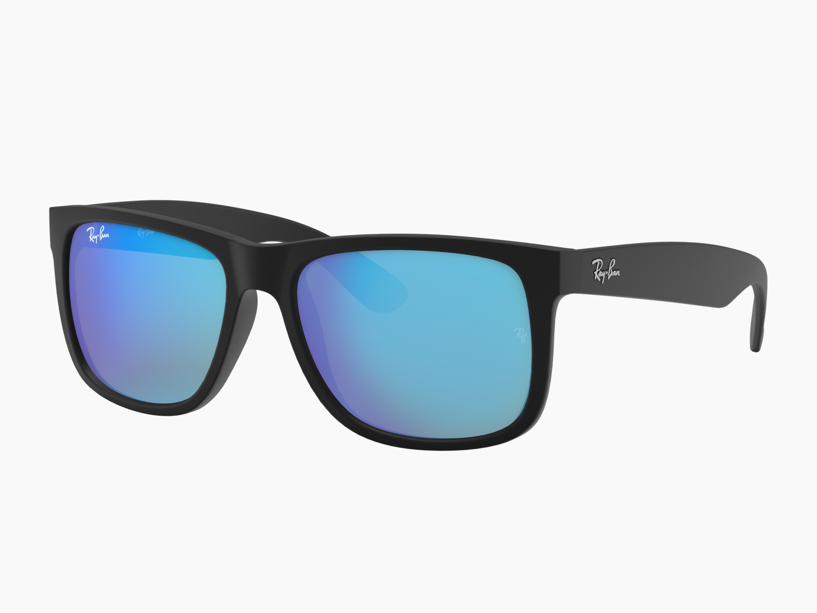 Occhiali da sole Ray-Ban RB4165 - Justin 622/55 - Gomma nera