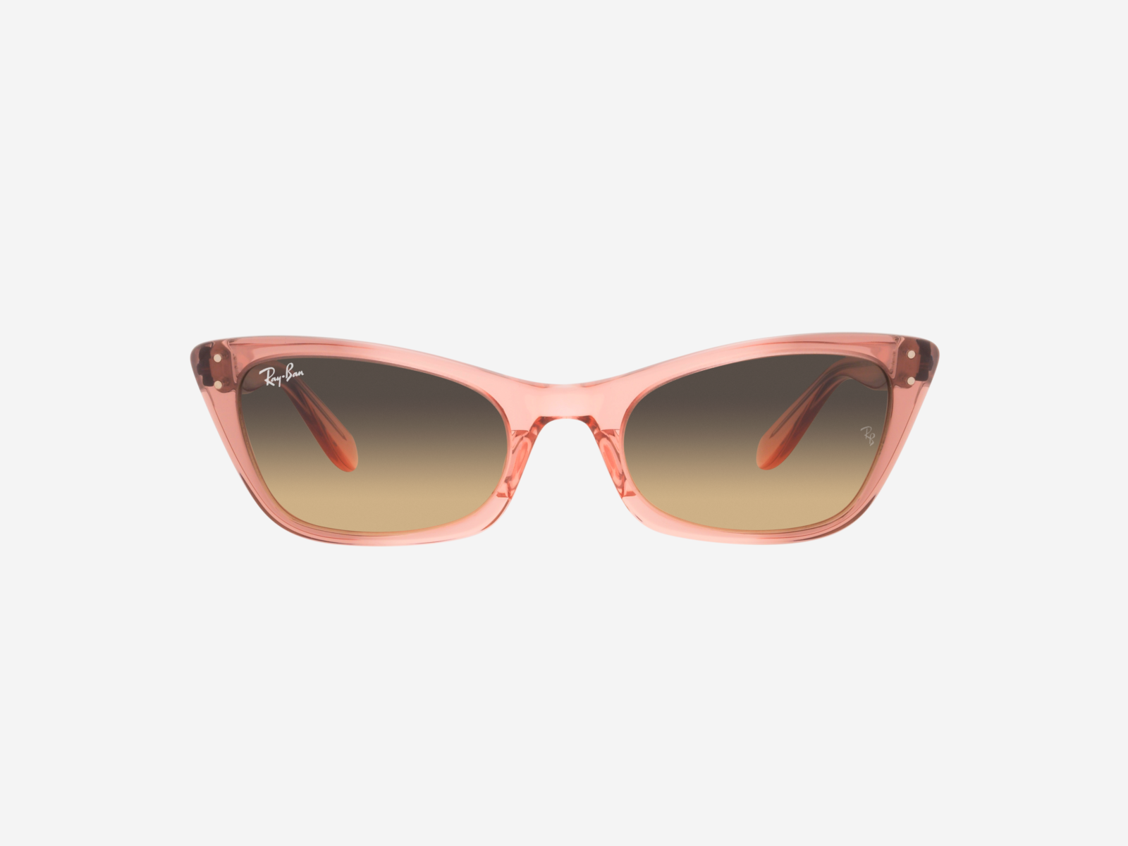 Alternative view of RayBan 0RB2299 - Lady burbank 1344BG - Rosa trasparente