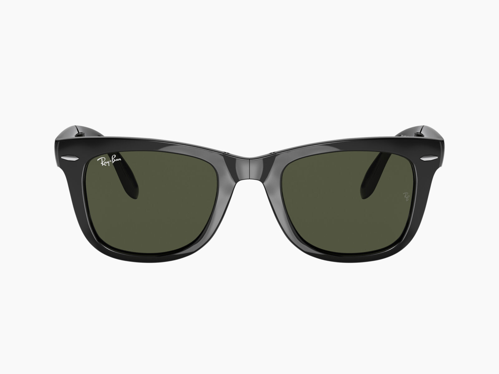 Alternative view of Ray-Ban RB4105 - Folding wayfarer 601 - Nero