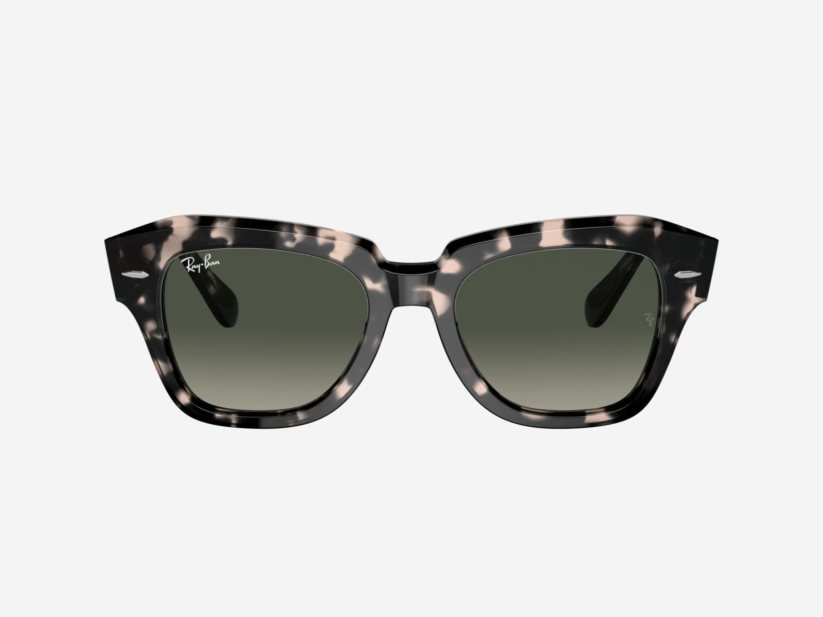 Alternative view of RayBan 0RB2186 - State street 133371 - Havana grigio