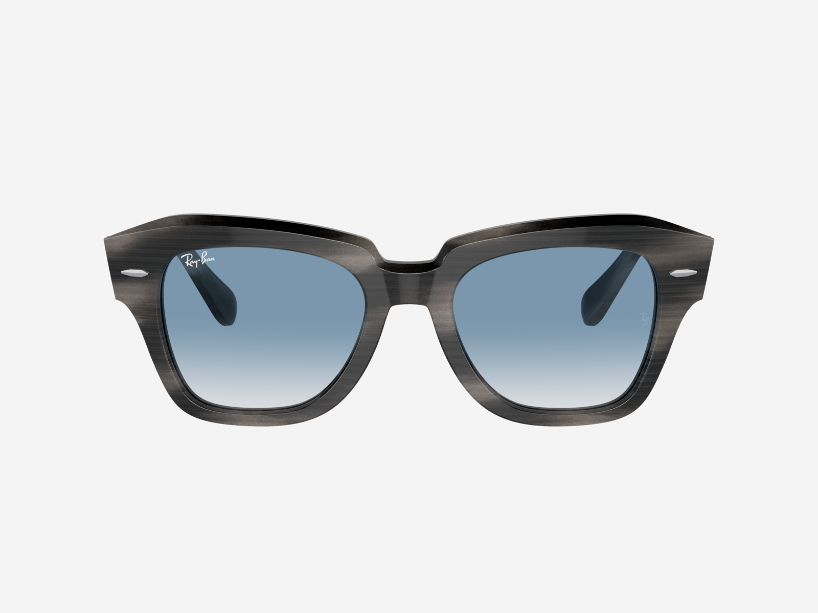 Alternative view of RayBan 0RB2186 14043F - Striato grigio