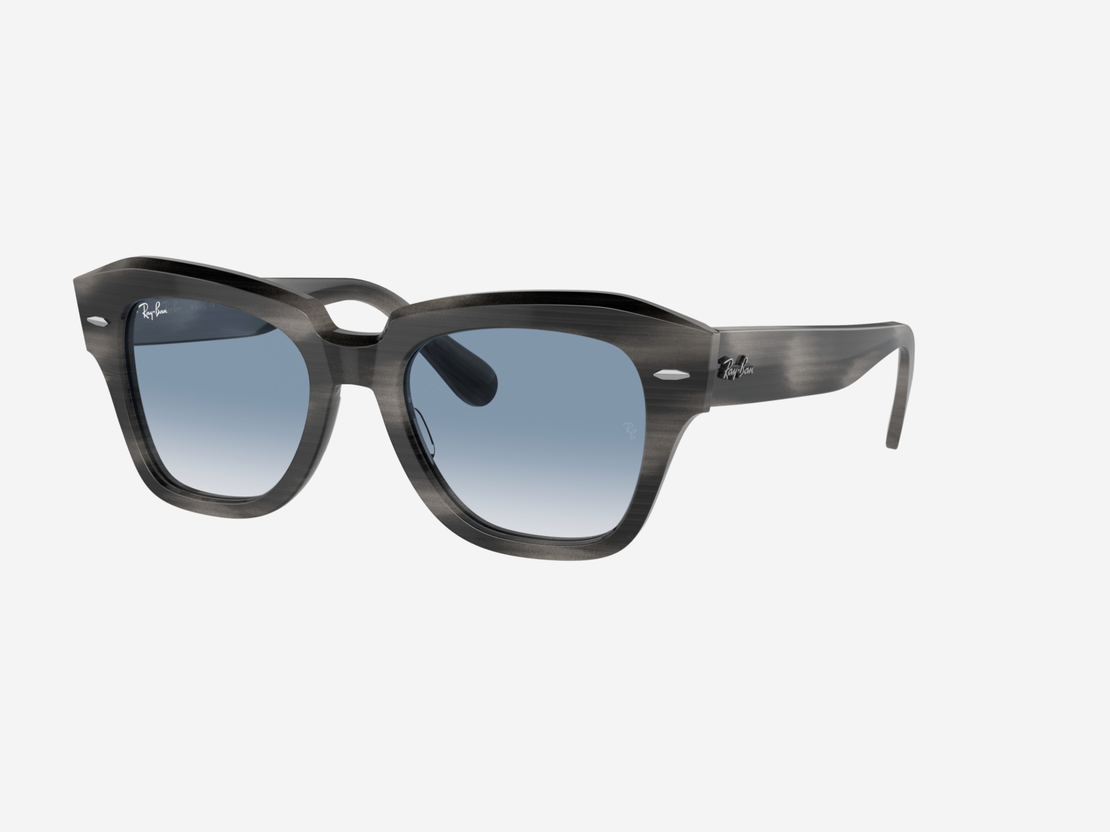 RayBan 0RB2186 14043F - Striato grigio