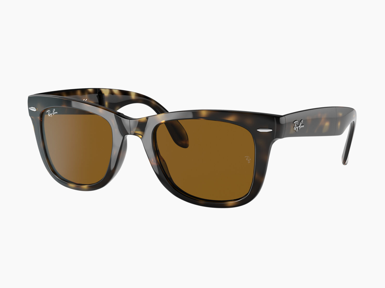 Ray-Ban RB4105 - Folding wayfarer 710 - Havana Chiaro